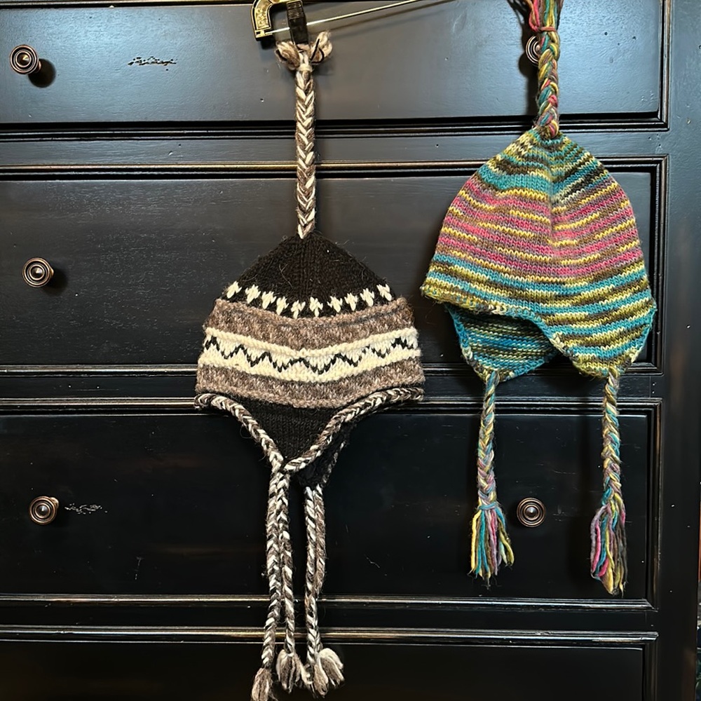 Earflap winter beanies